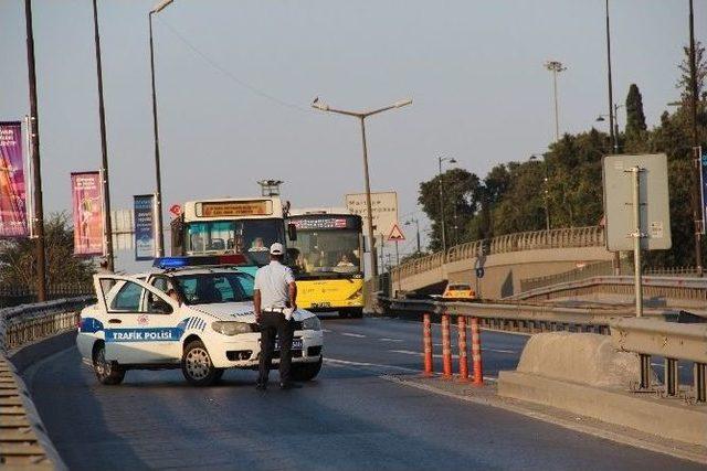 Vatan Caddesine Çıkan Yollar Trafiğe Kapatıldı