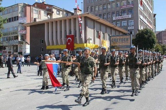 Çorum’da 30 Ağustos Zafer Bayramı Kutlamaları