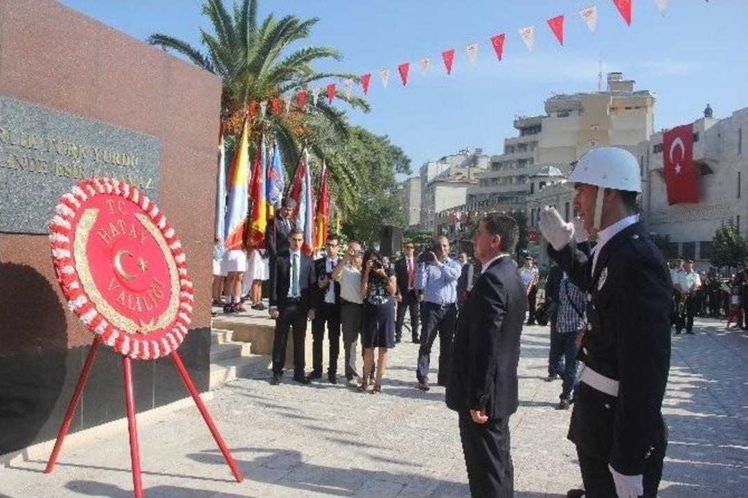 Hatay&rsquo;da 30 Ağustos Zafer Bayramı Kutlandı
