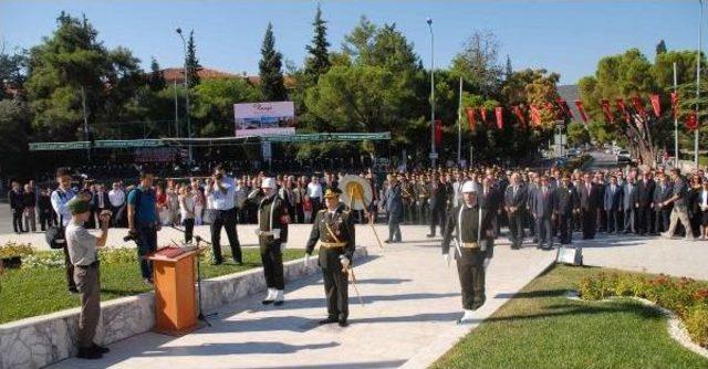 Muğla'da 30 Ağustos Törenle Kutlandı