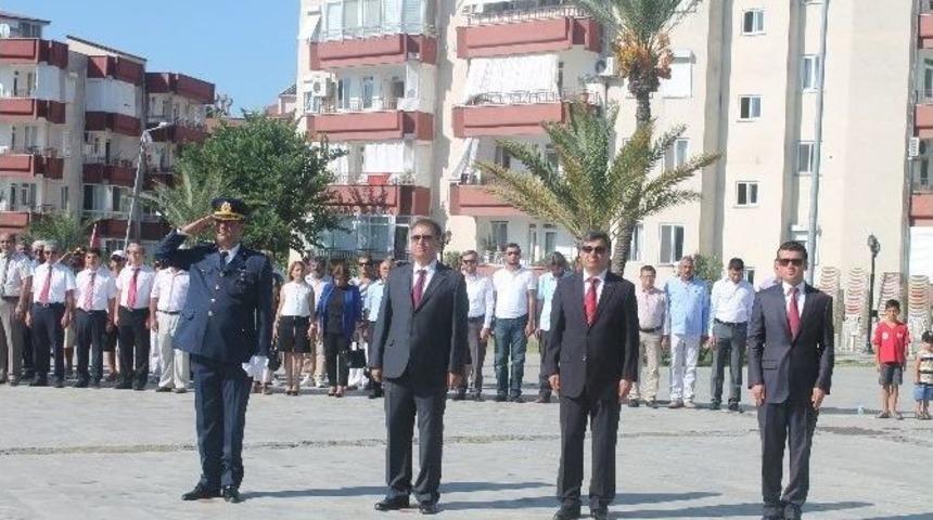 Anamur&rsquo;da 30 Ağustos Zafer Bayramı T&ouml;renle Kutlandı