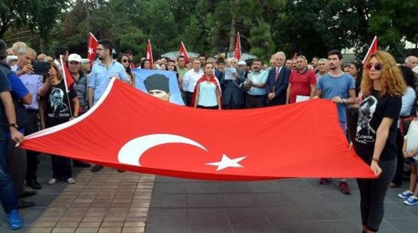 Kaysri'de Add &Uuml;yeleri Ter&ouml;r&uuml; Protesto Etti