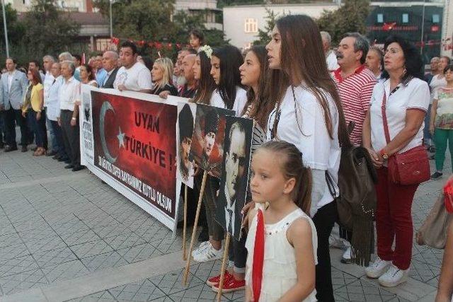 Zonguldak’ta Teröre Lanet Yürüyüşü