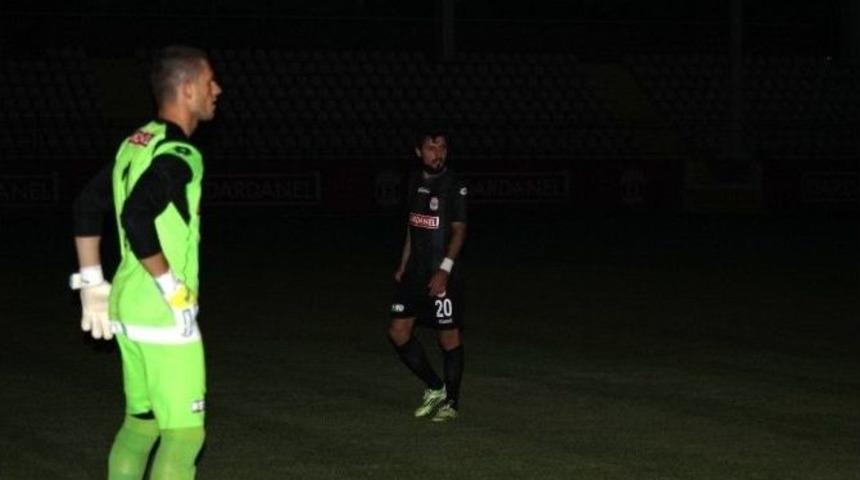 3. Lig Ma&ccedil;ında Elektrik Kesintisi