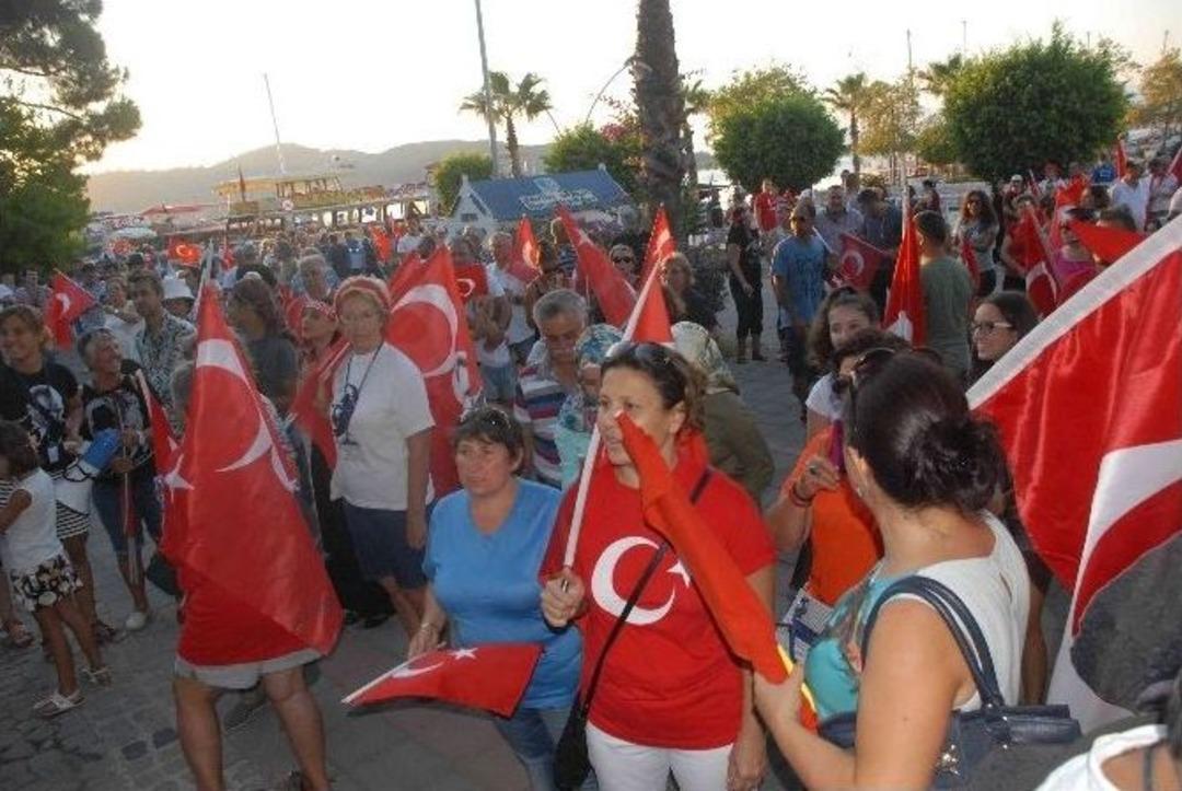 Fethiye Şehitlerini Unutmadı