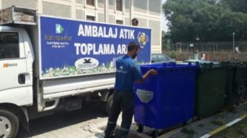 İzmit&rsquo;te Ayda 600 Ton Ambalaj Atığı Toplanıyor