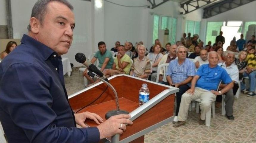 Başkan Böcek’ten, Saklıkent’e Yatırım Müjdesi