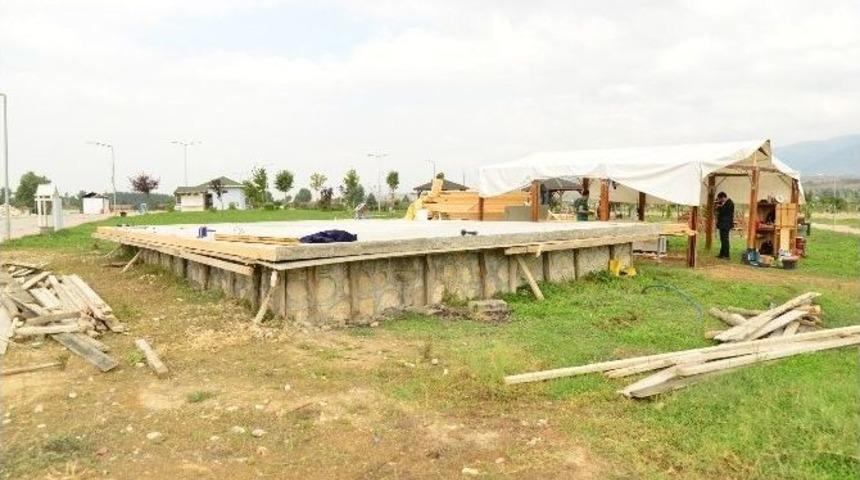 Park Vadi&rsquo;ye Ahşap Mescit