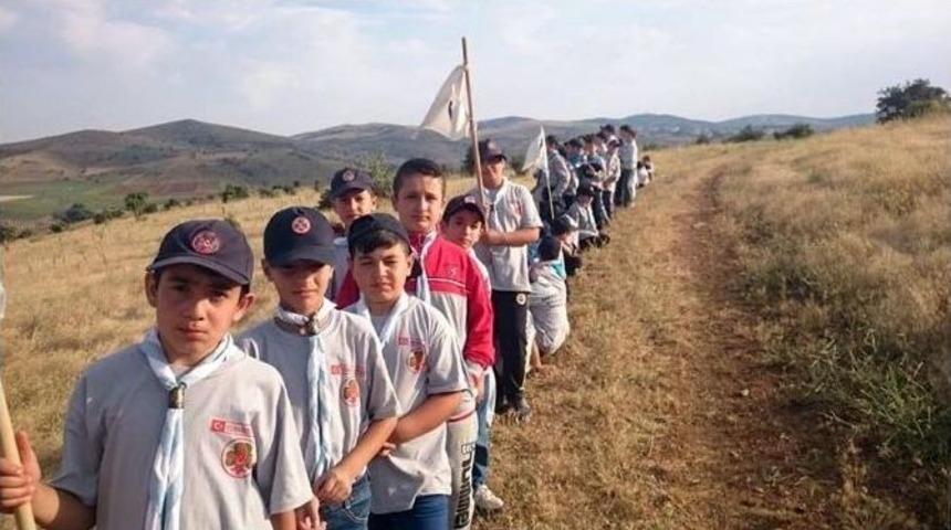 İzciler 5 G&uuml;nl&uuml;k Kamp D&uuml;zenlendi