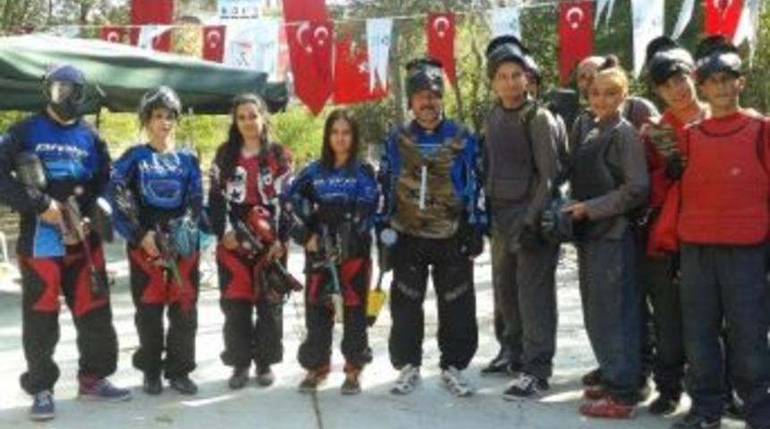 Cephanelik’te Paintboll Turnuvası Yapıldı