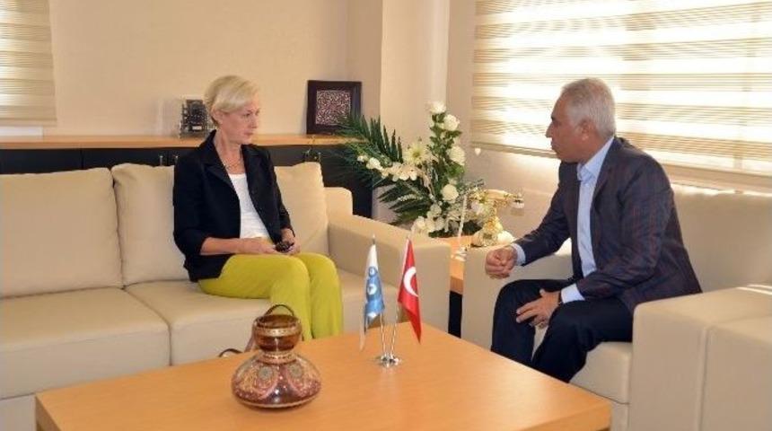 Abd Konsolosu Specht&rsquo;ten Adana Bt&uuml;&rsquo;ye Ziyaret