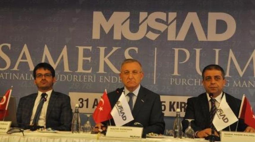 M&uuml;siad: Sameks Verileri Ağustos'ta 3.4 Arttı