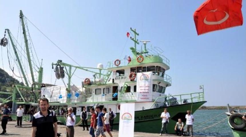 Trabzon&rsquo;Da Balık Avı Sezonu T&ouml;renle A&ccedil;ıldı