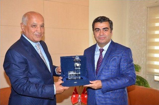 Türk Kızılayı Genel Başkanı Akar’dan Vali Düzgün’e Ziyaret