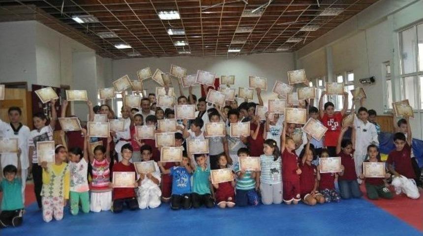 Seydişehir&rsquo;de Yaz Spor Okulu Tamamlandı