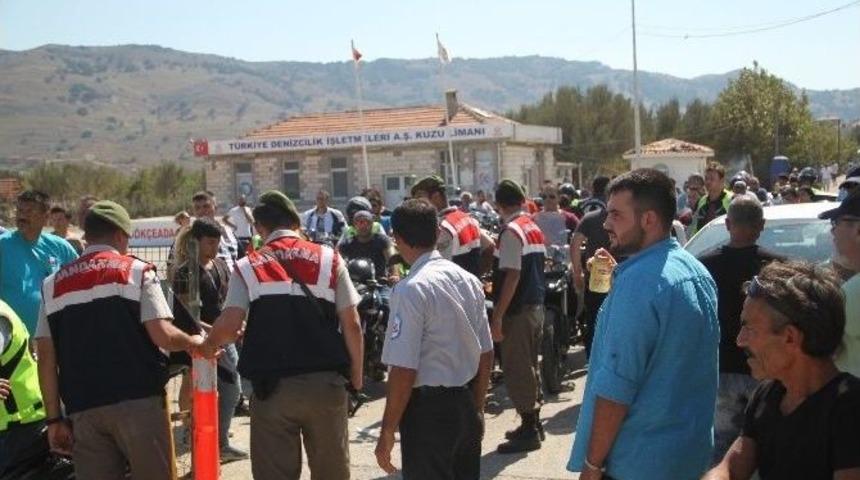 G&ouml;k&ccedil;eada&rsquo;da Ulaşım İsyanı