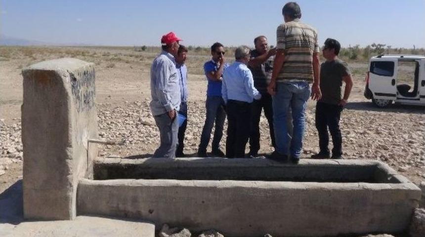 (&ouml;zel Haber) &Ccedil;eşmelerinden Solucan Ve Kurbağa Akan K&ouml;yde İnceleme Başlatıldı