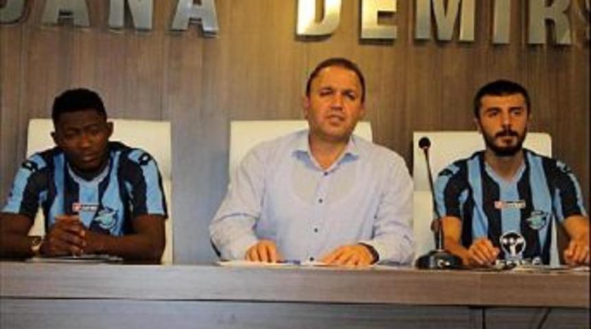 Adana Demirspor'da 2 Transfer