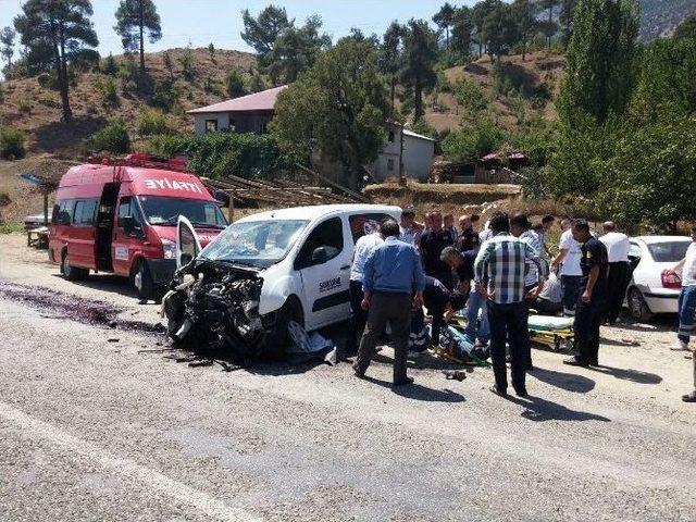 Kahramanmaraş’ta Zincirleme Kaza: 1 Ölü, 3 Yaralı