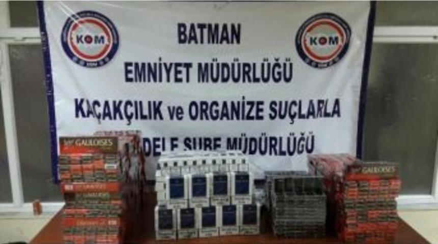 G&uuml;mr&uuml;k Ka&ccedil;ağı 12 Bin 500 Paket Sigara Ele Ge&ccedil;irildi