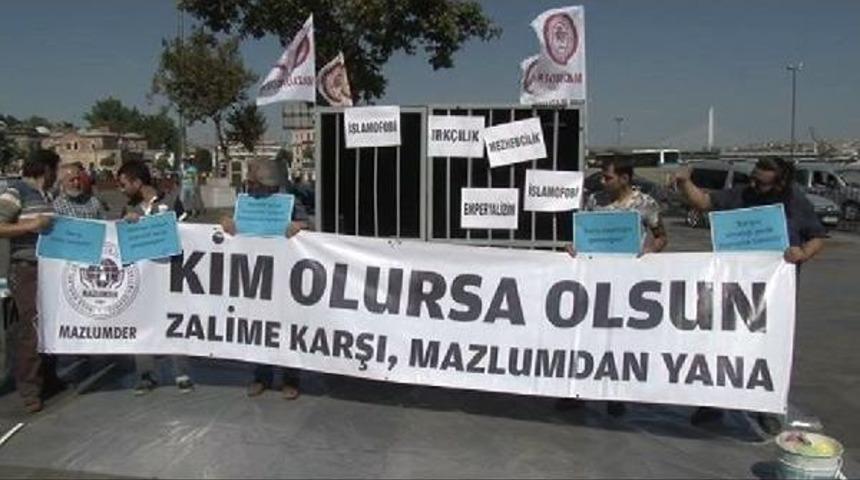 Mazlum-Der'den "d&uuml;nya Barış G&uuml;n&uuml;" Eylemi
