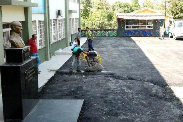 Belediyeden Okullara Boya, Badana Desteği 1