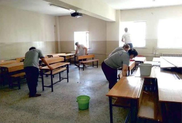 Belediyeden Okullara Boya, Badana Desteği 3