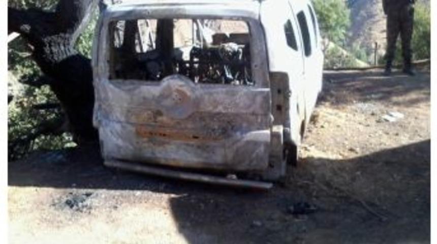 Sincik&rsquo;te Bir Ara&ccedil; Kundaklandı