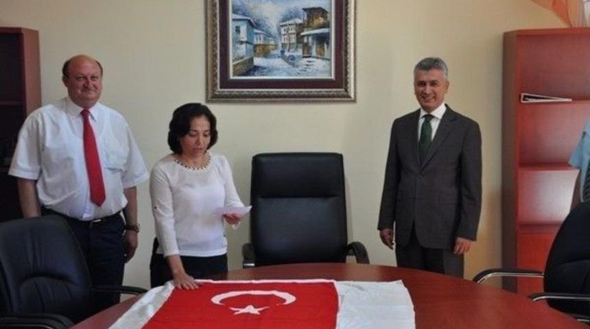 Aday Memur Kaymakamlıktaki T&ouml;renle Memurluğa Ge&ccedil;ti
