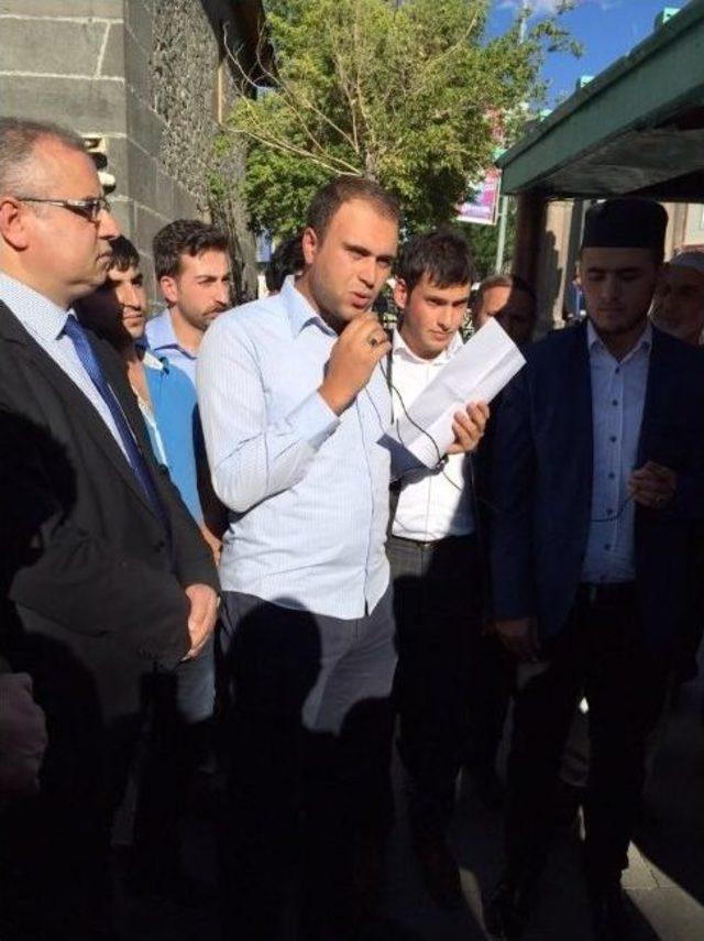 Erzurum&rsquo;da Yunus Koca İ&ccedil;in Gıyabi Cenaze Namazı 2