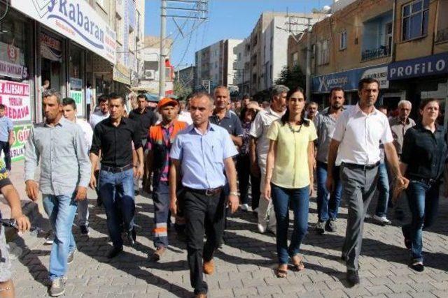 Nusaybin'de Belediye Başkanı Kaya'nın Tutuklanmasına Protesto