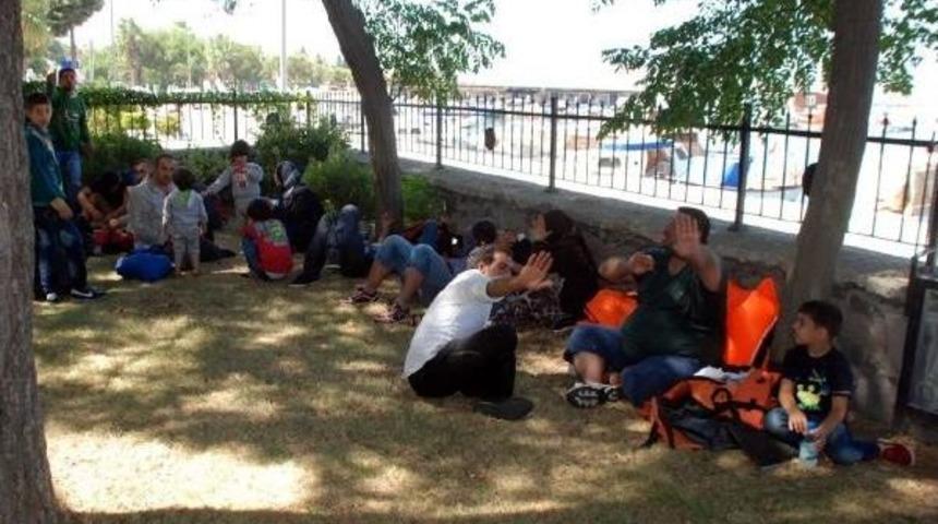 Aliağa'da 30 Ka&ccedil;ak Yakalandı