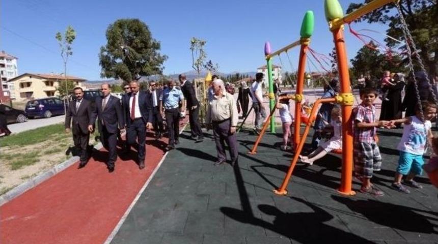 Suluova&rsquo;da 1 Eyl&uuml;l Parkı&rsquo;nın A&ccedil;ılışı Yapıldı