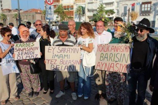 1 Eyl&uuml;l de İzmir de Barış Mitingi 1