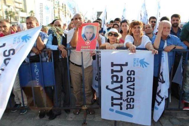 1 Eyl&uuml;l de İzmir de Barış Mitingi 3