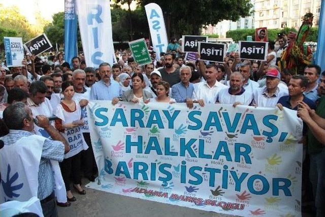 &lsquo;adana Barış Bloğu&rsquo; Y&uuml;r&uuml;y&uuml;ş&uuml;ne İzin Verilmedi 2
