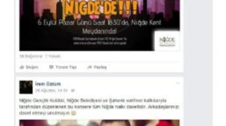 Niğde Belediyesinden Konser Haberine Yalanlama