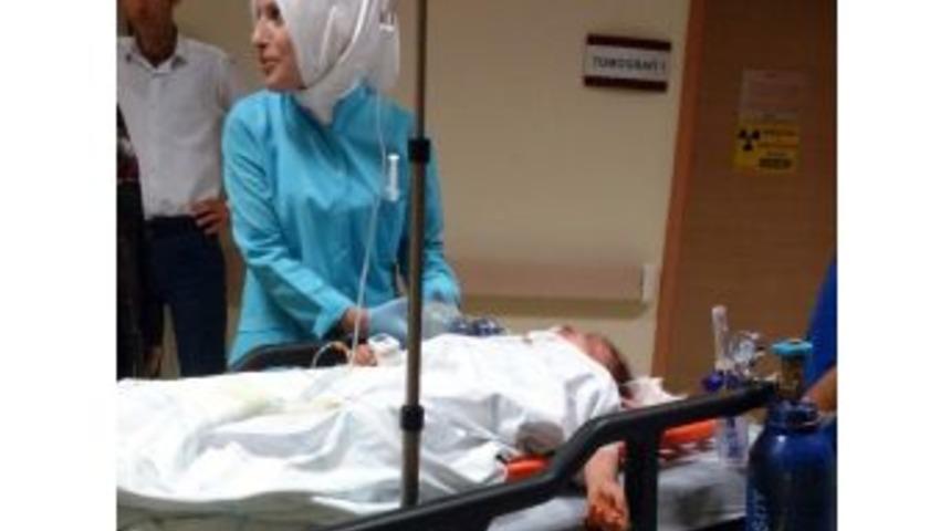 &Uuml;zerine Televizyon D&uuml;şen &Ccedil;ocuk Ağır Yaralandı