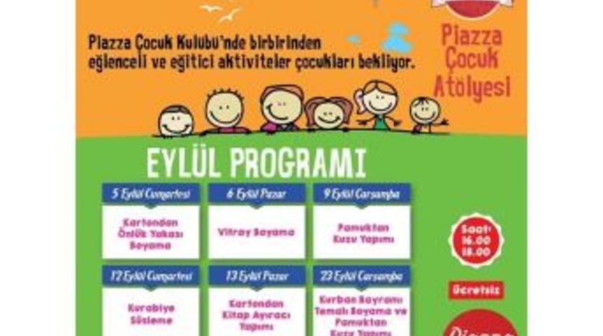 Şanlıurfa Piazza &Ccedil;ocuk Kul&uuml;b&uuml;nde Aralıksız Eğlence Devam Ediyor