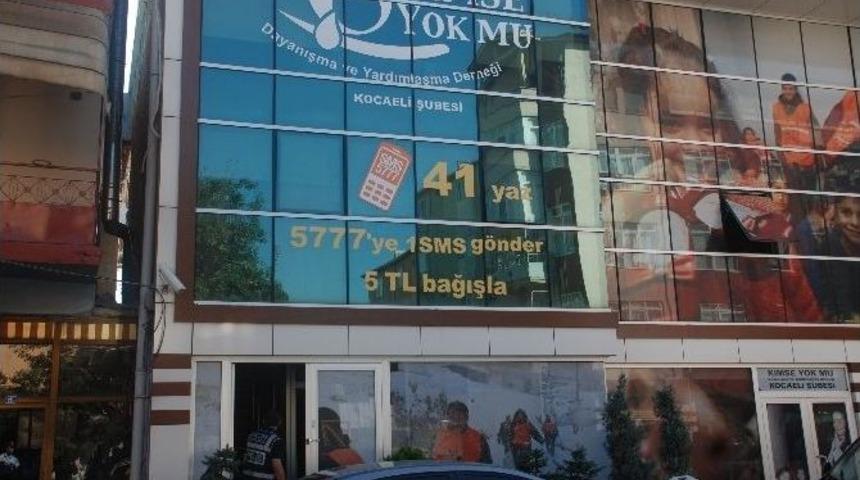 Kocaeli&rsquo;de Kimse Yok Mu Derneğine Polis Baskını
