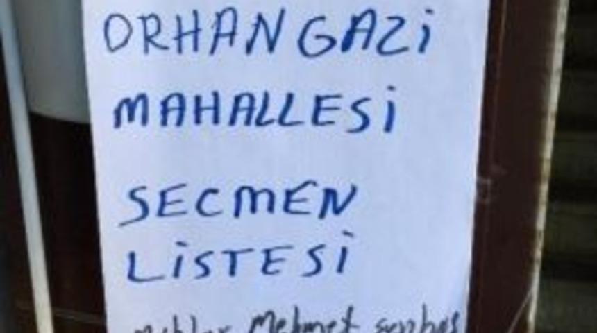 Ak&ccedil;akoca&rsquo;da Se&ccedil;men Listeleri Askıda