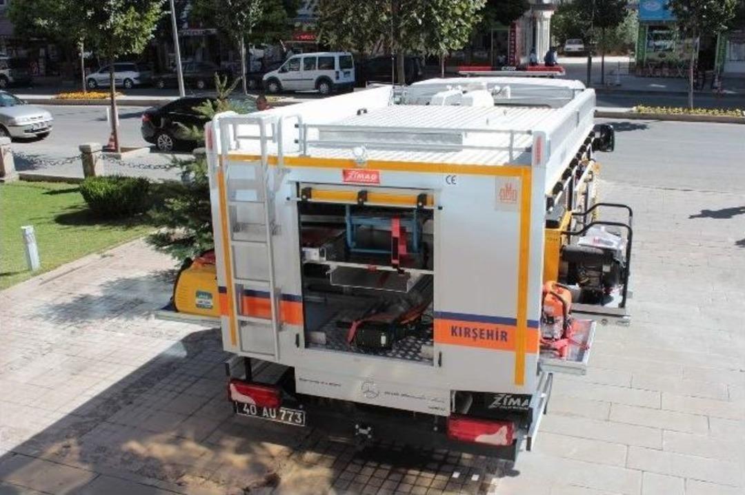 İl Afet Ve Acil Durum M&uuml;d&uuml;rl&uuml;ğ&uuml;ne Arama Kurtarma Malzemeleri Alındı