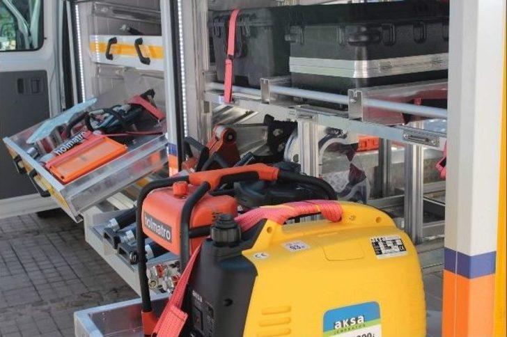 İl Afet Ve Acil Durum Müdürlüğüne Arama Kurtarma Malzemeleri Alındı G2