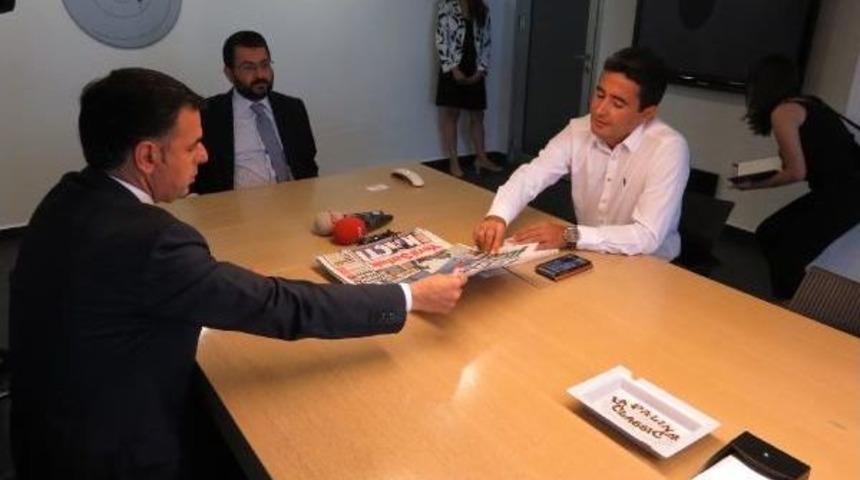 Chp'li Vekilden Taraf Gazetesi'ne Ziyaret