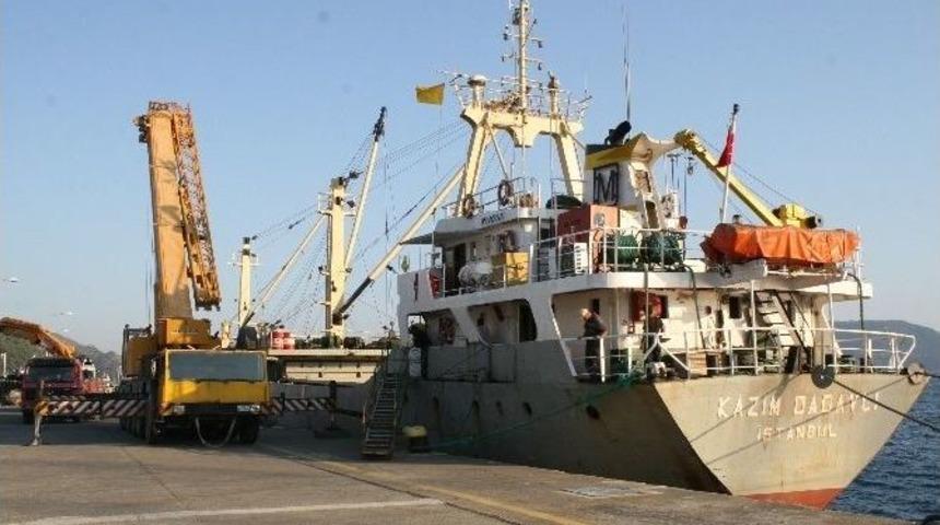 Marmaris Limanı&rsquo;ndan İsrail&rsquo;e Y&uuml;zer İskele İhracatı