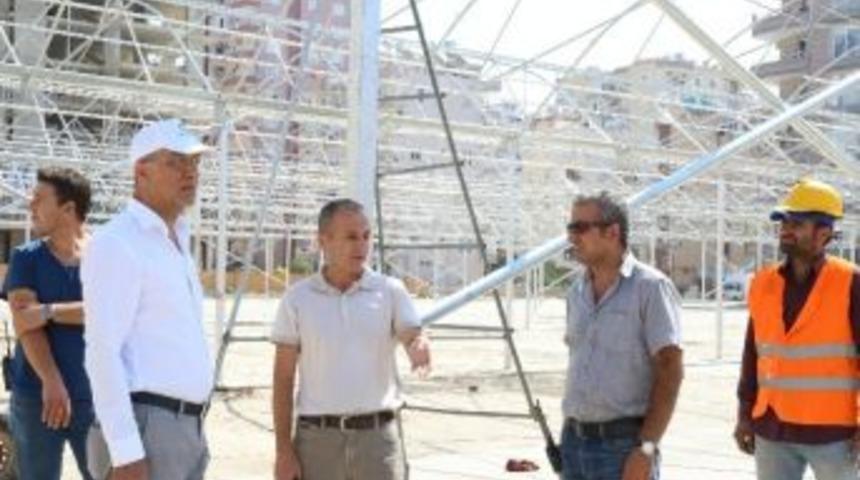 Mezitli&rsquo;ye Yeni Bir Pazar Alanı Daha Yapılıyor