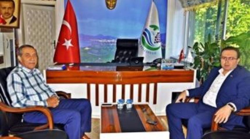 Kaymakam Zadeleroğlu&rsquo;ndan, Başkan &Ouml;zdemir&rsquo;e Ziyaret