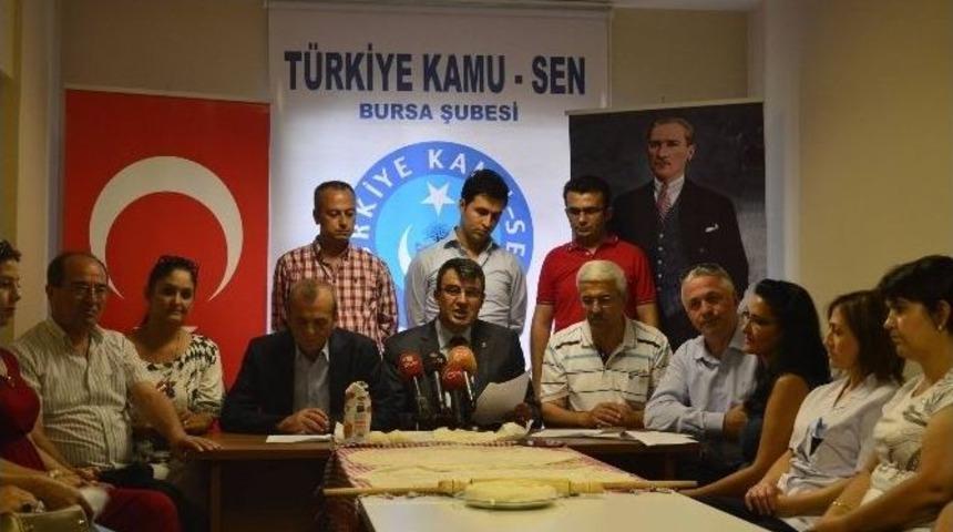 T&uuml;rkiye Kamu-sen&rsquo;den B&ouml;rekli Eylem