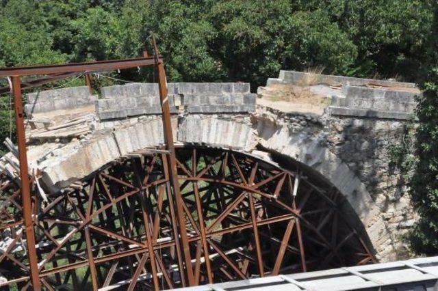 Ancient Bridge In Turkey's West Collapses During Restoration