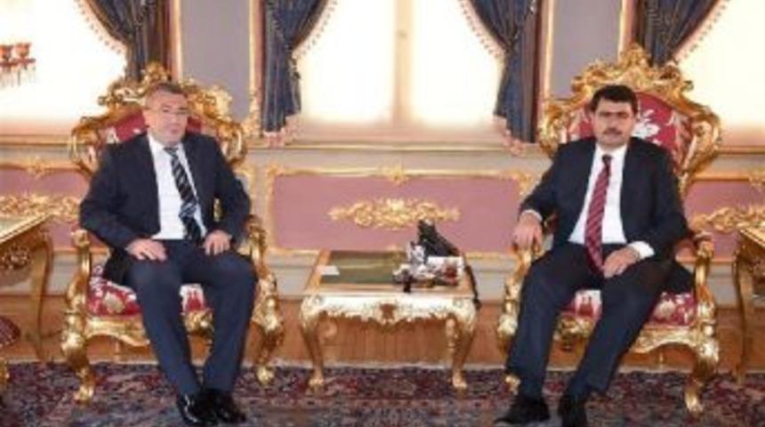 İstanbul Emniyet M&uuml;d&uuml;r&uuml; &Ccedil;alışkan, Vali Şahin'i Ziyaret Etti